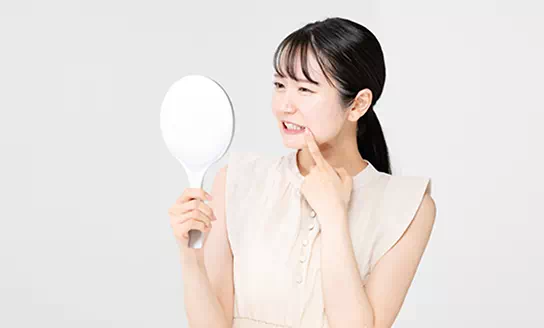 歯が痛い患者さんの画像